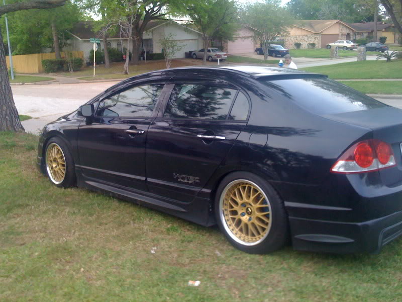 photo 1 Honda Civic custom wheels Work VS-XX 17x8.0, ET +35, tire size X R17. 17x9.0 ET+35 