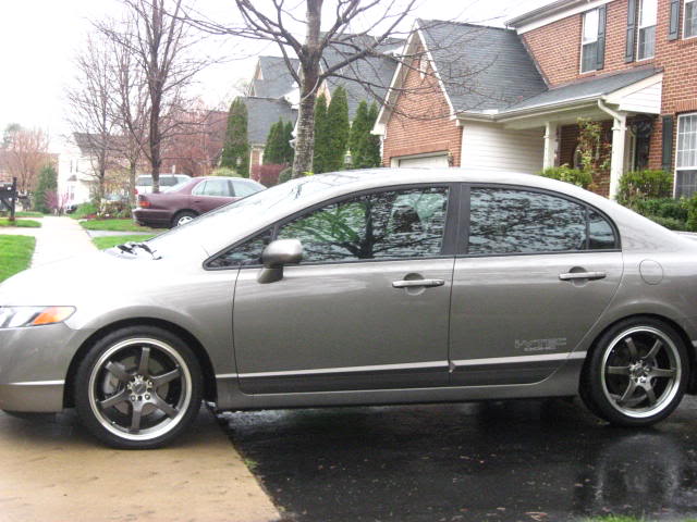 photo 3 Honda Civic custom wheels Raze R74 18x7.5, ET +42, tire size 225/40 R18. x ET 