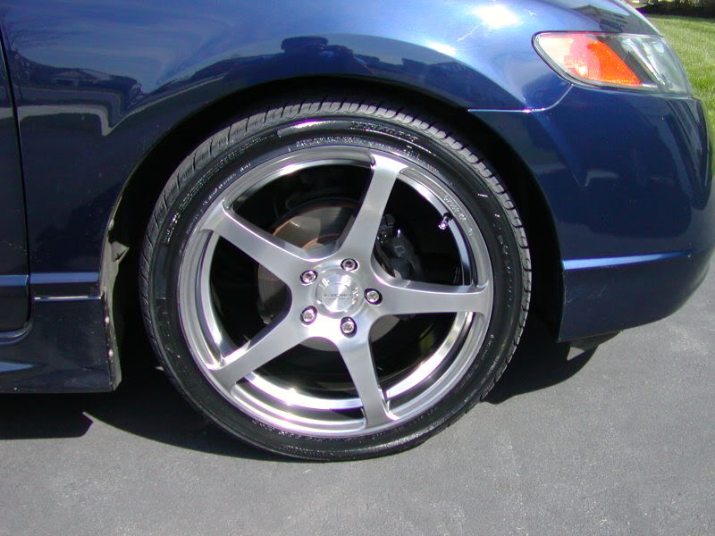 photo 1 Honda Civic custom wheels Kyowa Racing KR210  18x7.5, ET , tire size 225/40 R18. x ET 