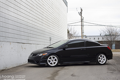 photo 1 Honda Civic custom wheels Volk  TE37 17x8.5, ET +40, tire size 245/40 R17. 17x7.5 ET+30 225/45 R17