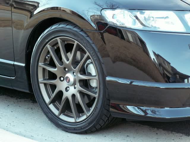 photo 1 Honda Civic custom wheels 5Zigen ProRacer ZR+520 17x7.0, ET , tire size 225/45 R17. x ET 