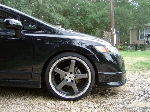 photo 2 Honda Civic custom wheels Axis Hiro  19x8.5, ET , tire size 225/35 R19. x ET 
