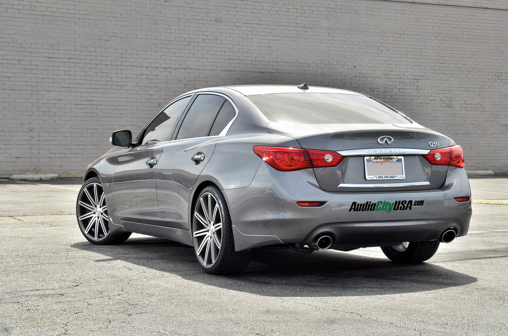 photo 2 Infiniti Q50 custom wheels Vossen CV4 20x9.0, ET , tire size 235/35 R20. x ET