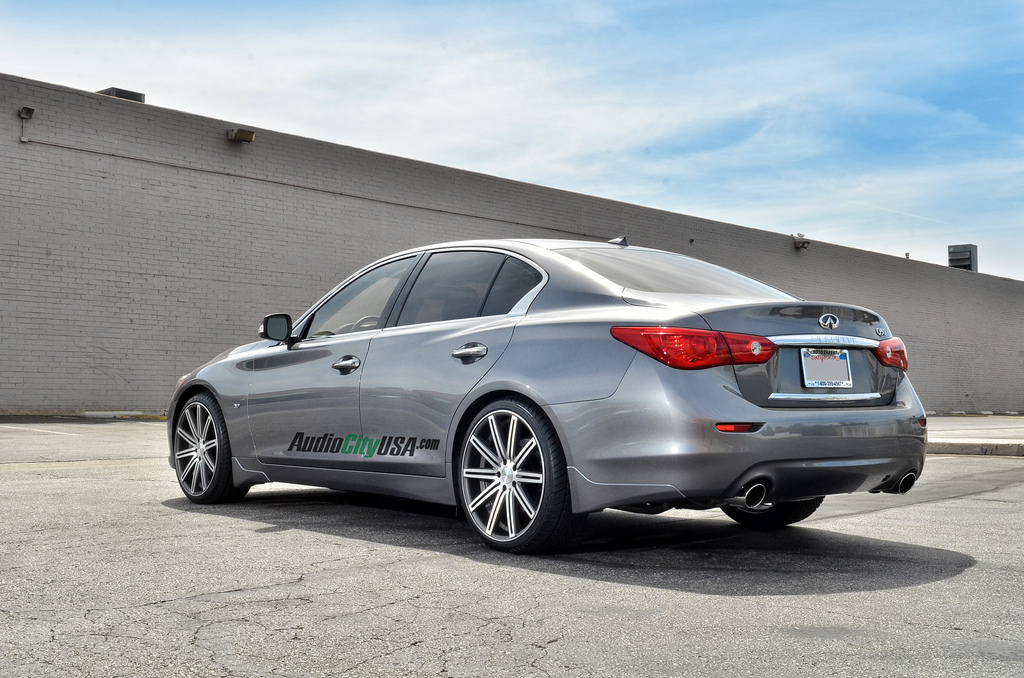 photo 6 Infiniti Q50 custom wheels Vossen CV4 20x9.0, ET , tire size 235/35 R20. x ET