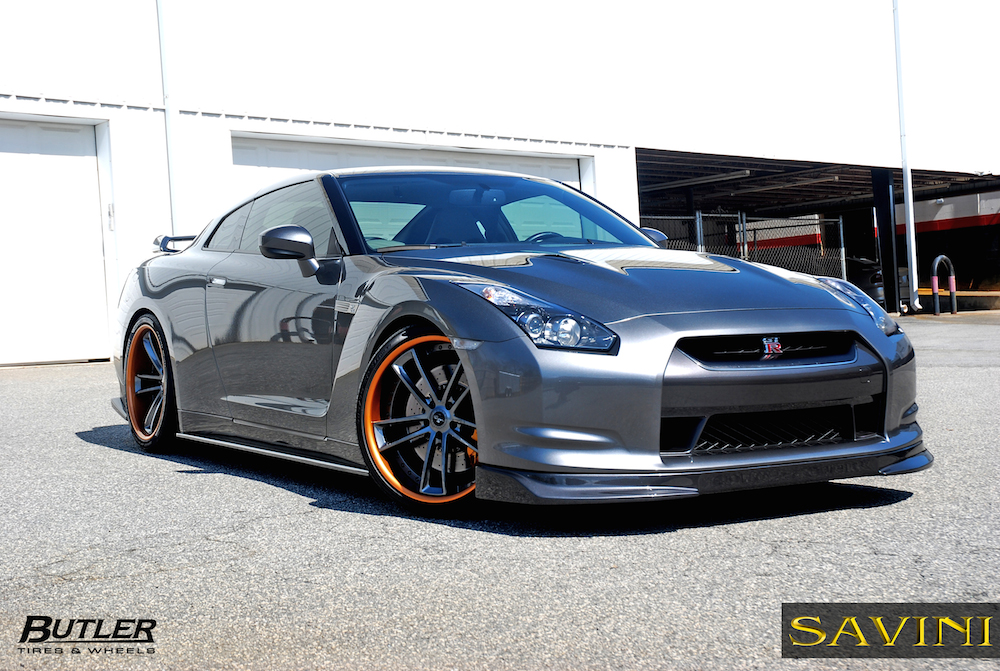 photo 2 Nissan GT-R custom wheels Savini SV51-C 21x10.5, ET , tire size 285/30 R21. 21x12.5 ET 355/25 R21