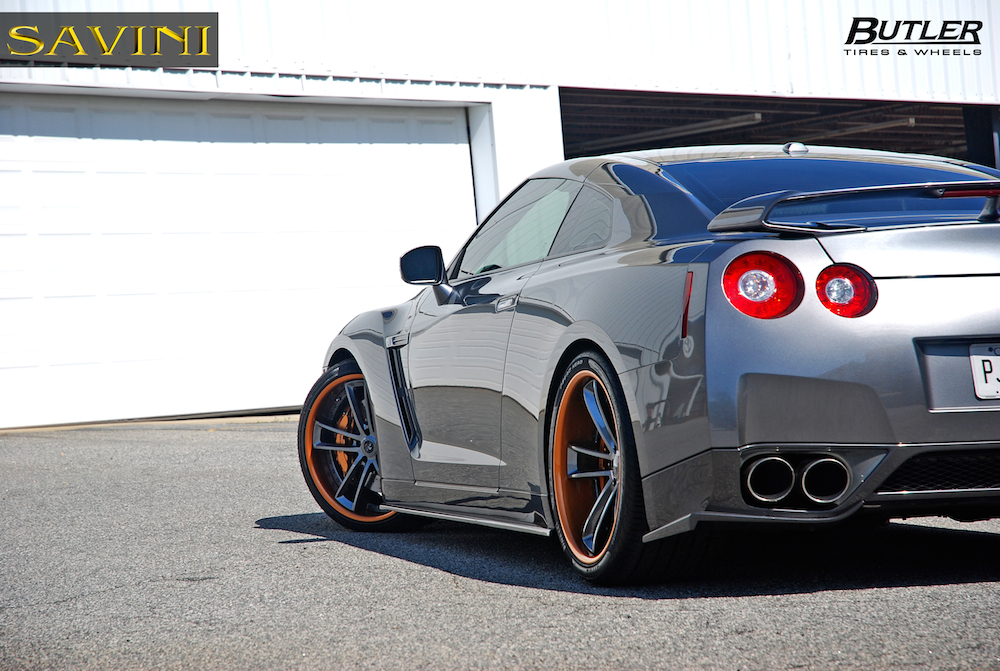 photo 5 Nissan GT-R custom wheels Savini SV51-C 21x10.5, ET , tire size 285/30 R21. 21x12.5 ET 355/25 R21