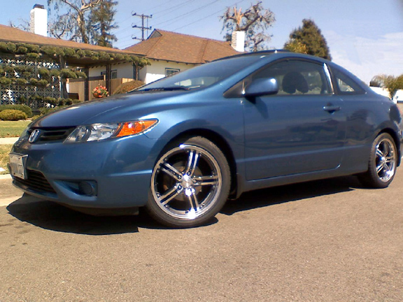 photo 1 Honda Civic custom wheels Kazera KZ-H 17x7.5, ET , tire size 215/45 R17. x ET 