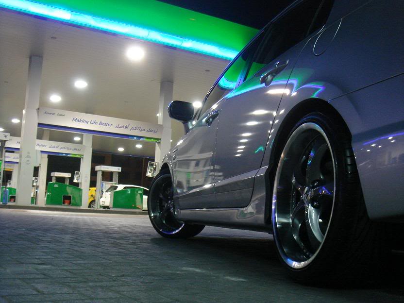 photo 1 Honda Civic custom wheels   18x8.0, ET +35, tire size 215/35 R18. x ET 