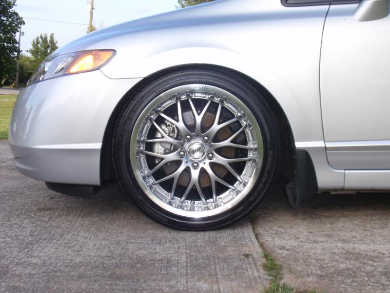 photo 1 Honda Civic custom wheels Azul Speedmesh 18x8.0, ET +40, tire size 225/40 R18. x ET 