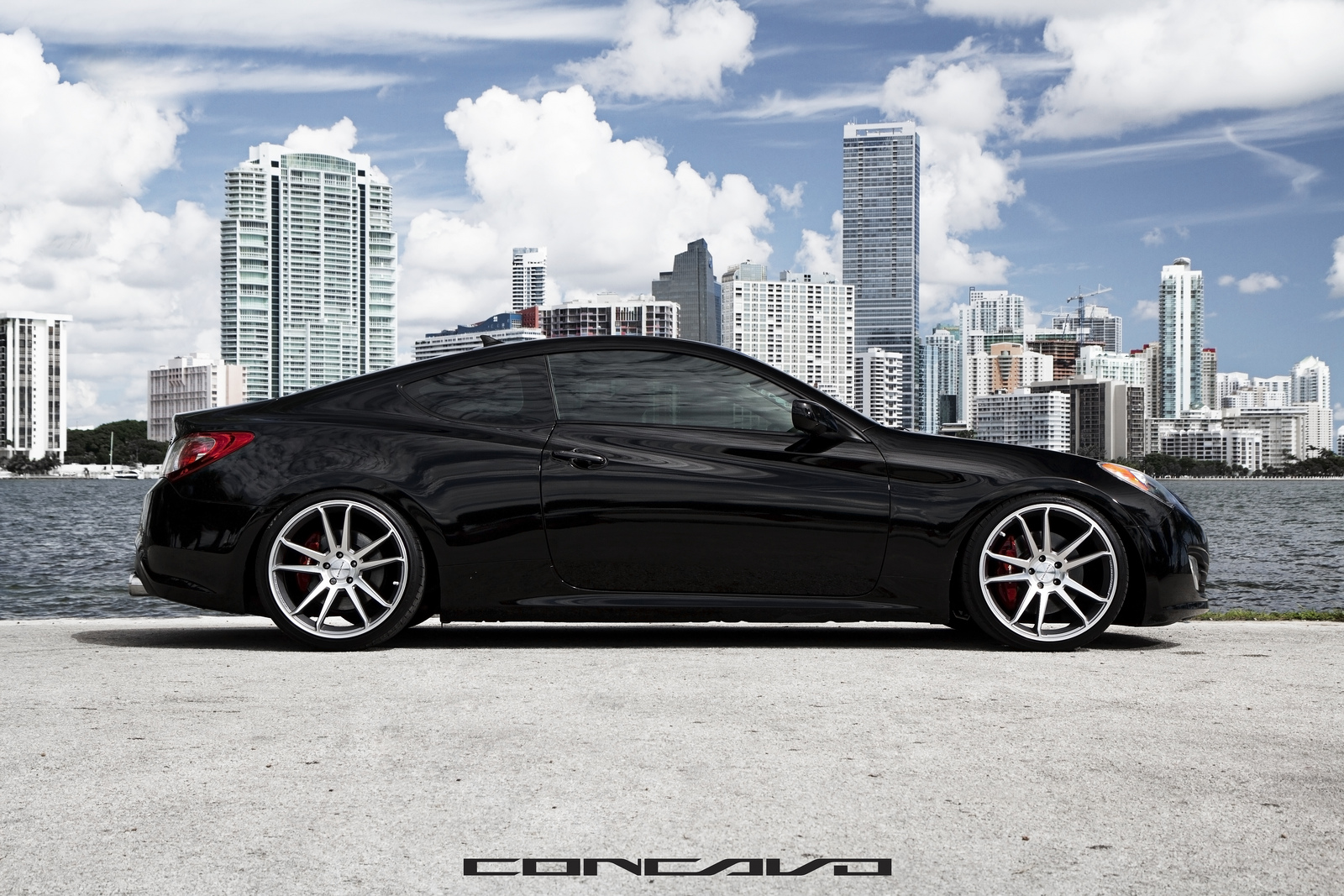 photo 3 Hyundai Genesis custom wheels Concavo CW-S5 x, ET , tire size X R. x ET
