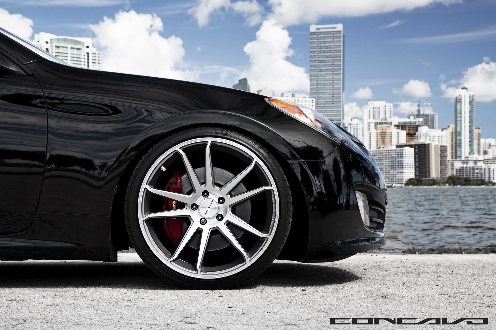 photo 5 Hyundai Genesis custom wheels Concavo CW-S5 x, ET , tire size X R. x ET