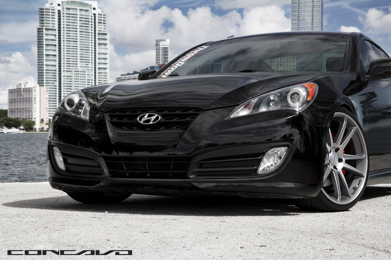photo 6 Hyundai Genesis custom wheels Concavo CW-S5 x, ET , tire size X R. x ET