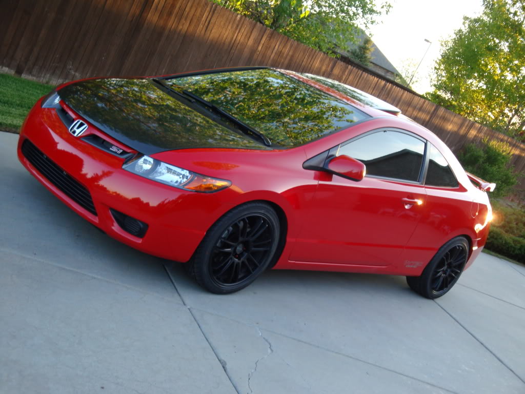 photo 1 Honda Civic custom wheels Tenzo-R Project 7 18x8.0, ET +38, tire size 225/40 R18. x ET 