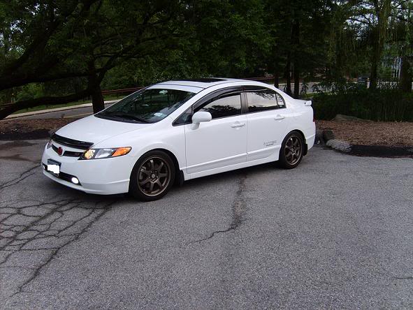 photo 1 Honda Civic custom wheels MB Weapon 17x7.0, ET +43, tire size 215/45 R17. x ET