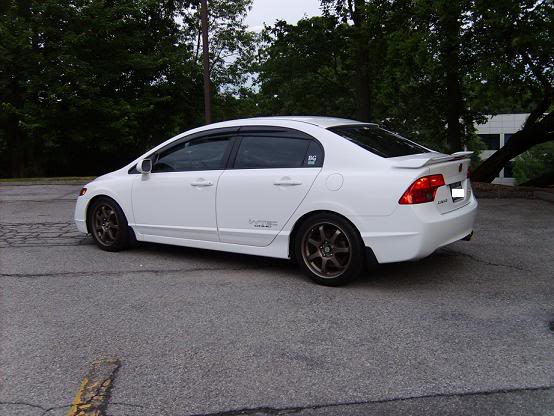 photo 2 Honda Civic custom wheels MB Weapon 17x7.0, ET +43, tire size 215/45 R17. x ET
