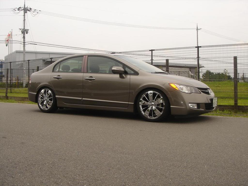 photo 1 Honda Civic custom wheels Dolce DC2  18x7.5, ET +45, tire size 215/40 R18. x ET 