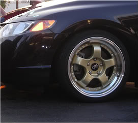 photo 1 Honda Civic custom wheels Rota D2 17x7.5, ET +35, tire size X R17. x ET