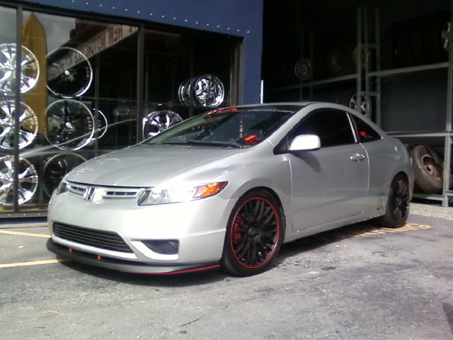 photo 1 Honda Civic custom wheels HP Blitz 18x8.0, ET +40, tire size 225/40 R18. x ET 