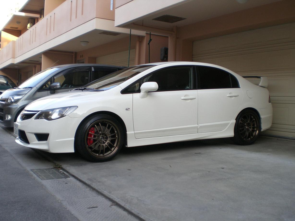 photo 1 Honda Civic custom wheels Volk RE30 18x8.5, ET +52, tire size X R18. 18x8.0 ET+44 