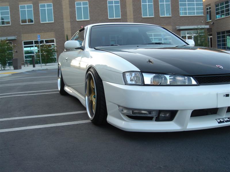 photo 7 Nissan S14 custom wheels Rays Engineering Gram Lights 57Pro 17x10.0, ET +5, tire size 225/35 R17. 18x10.0 ET+14 225/40 R18