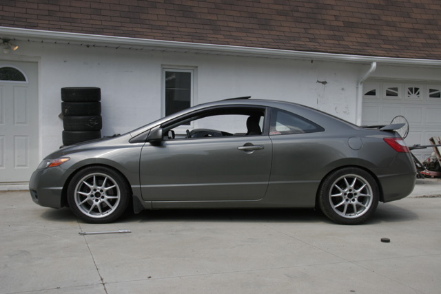 photo 1 Honda Civic custom wheels BBS RK 17x8.0, ET +42, tire size 255/40 R17. x ET 