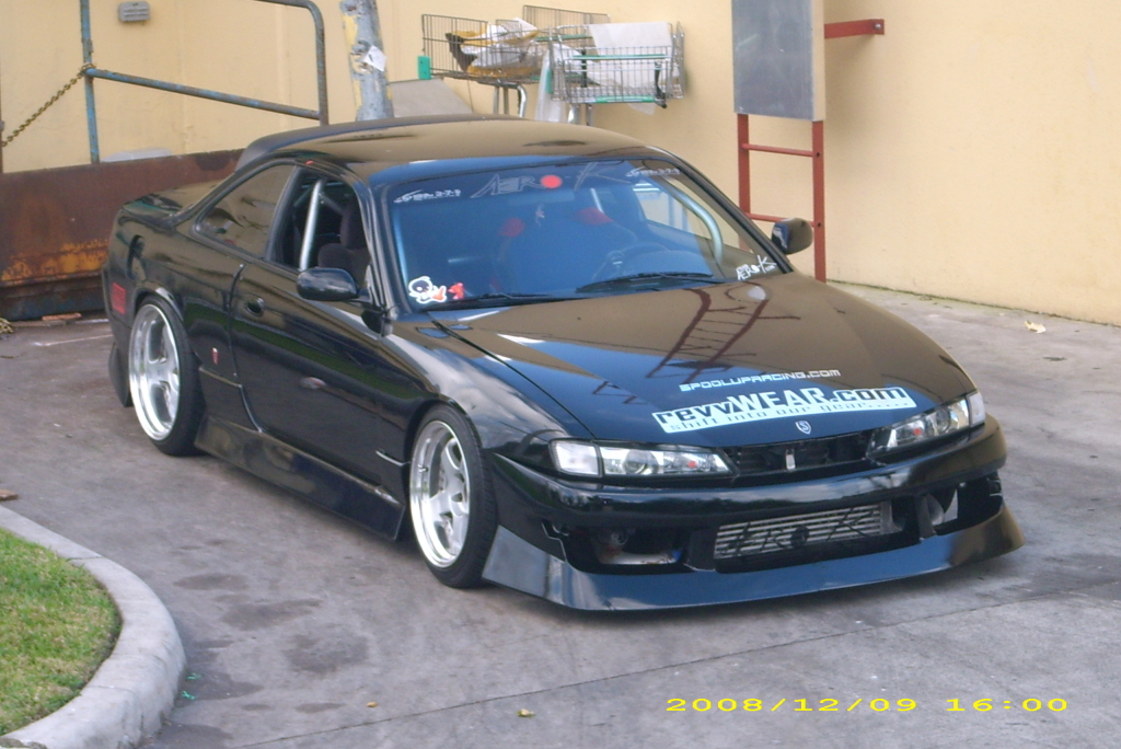 photo 2 Nissan S14 custom wheels SSR Professor SP1 17x9.0, ET -2, tire size 215/45 R17. 18x10.0 ET-1 225/40 R18