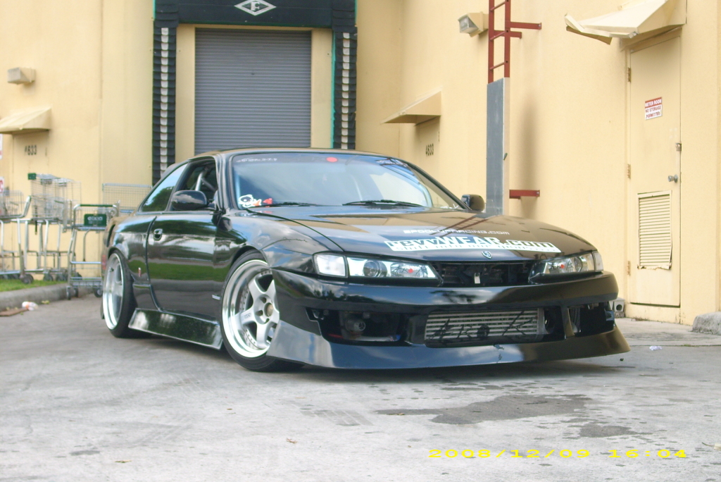 photo 9 Nissan S14 custom wheels SSR Professor SP1 17x9.0, ET -2, tire size 215/45 R17. 18x10.0 ET-1 225/40 R18