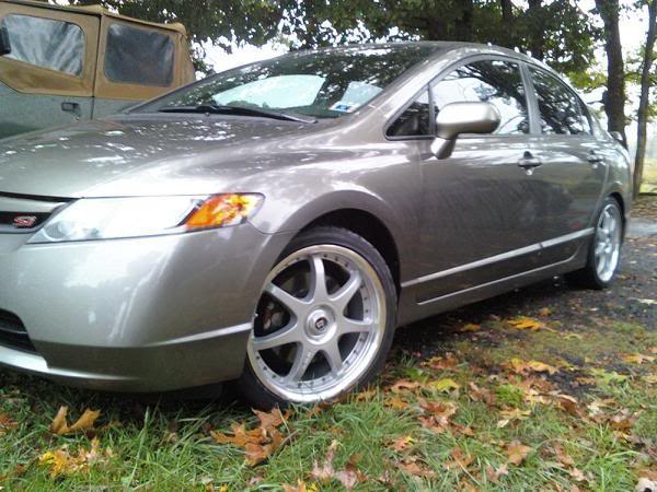 photo 2 Honda Civic custom wheels Motegi FF7 18x7.5, ET , tire size 215/40 R18. x ET 