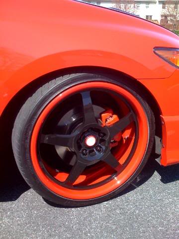 photo 1 Honda Civic custom wheels Roja  Formula 5 19x8.0, ET , tire size 225/35 R19. x ET 