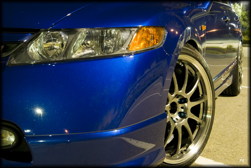photo 1 Honda Civic custom wheels Work 11R 18x8.5, ET +30, tire size X R18. x ET 