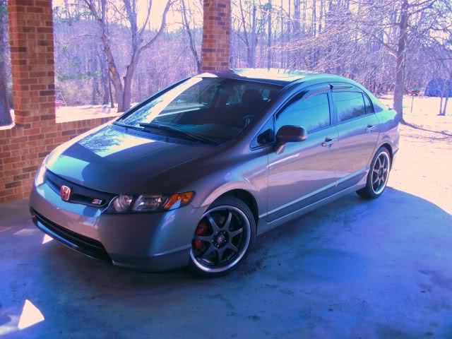 photo 1 Honda Civic custom wheels   18x8.0, ET , tire size 225/40 R18. x ET 