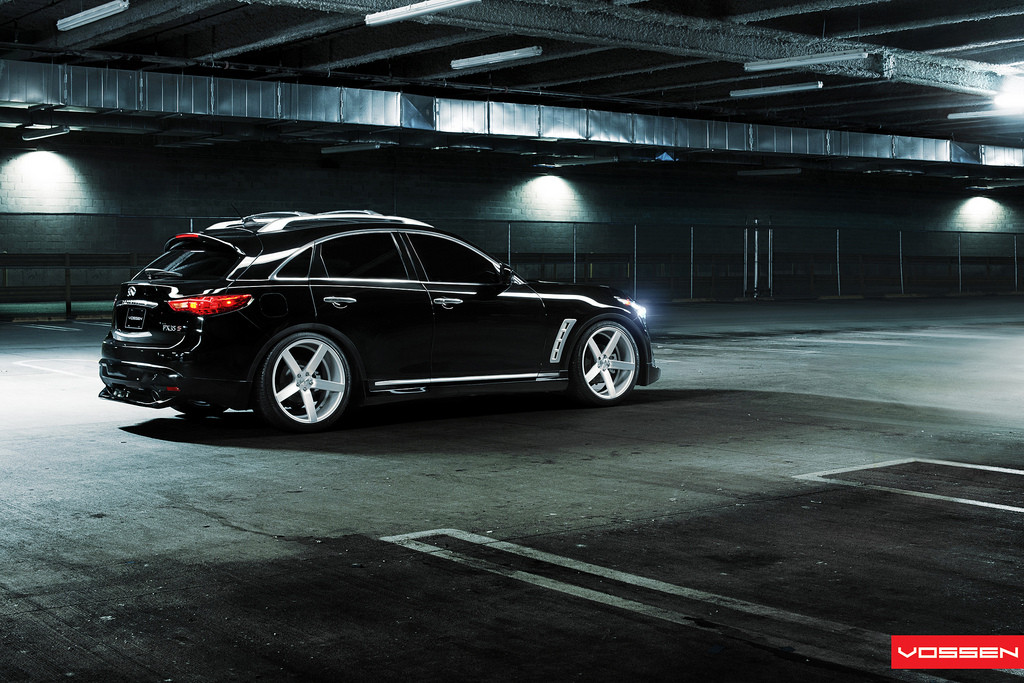 photo 1 Infiniti FX35 custom wheels Vossen VVS-CV3 22x, ET , tire size X R22. x ET 