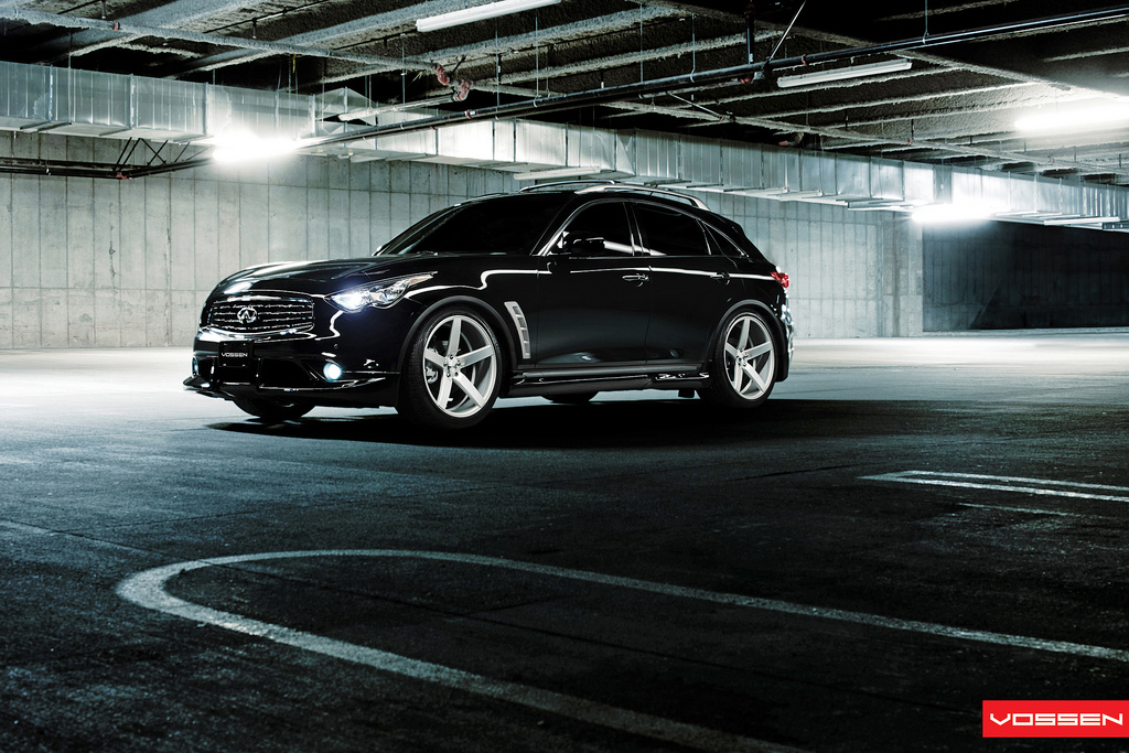 photo 2 Infiniti FX35 custom wheels Vossen VVS-CV3 22x, ET , tire size X R22. x ET 