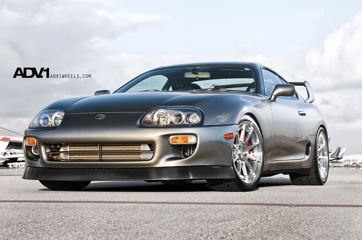 photo 2 Toyota Supra custom wheels ADV ADV10  18x10.0, ET , tire size 265/35 R18. 18x11.5 ET 315/30 R18