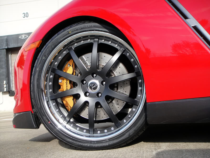 photo 5 Nissan GT-R custom wheels Modulare M15 21x9.0, ET , tire size 255/35 R21. 21x10.5 ET 295/30 R21
