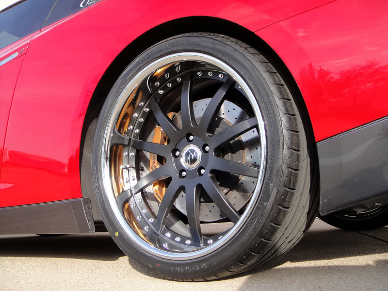 photo 7 Nissan GT-R custom wheels Modulare M15 21x9.0, ET , tire size 255/35 R21. 21x10.5 ET 295/30 R21