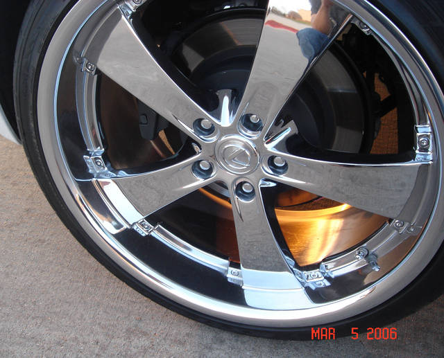photo 1 Lexus IS 350 custom wheels Zenetti Five 20x8.5, ET +40, tire size 235/35 R20. 20x10.0 ET+43 275/30 R20