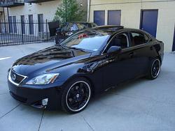 photo 1 Lexus IS 250 custom wheels   19x8.5, ET +38, tire size 235/35 R19. 19x9.5 ET+38 275/30 R19
