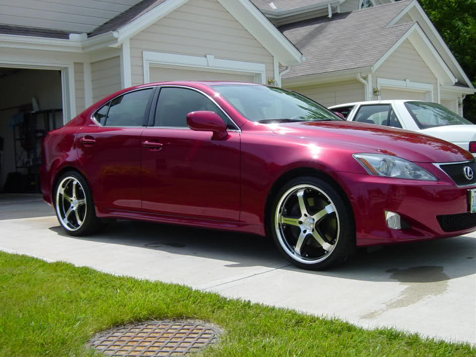 photo 2 Lexus IS 250 custom wheels Racing Hart RS721 19x8.5, ET +38, tire size 235/35 R19. 19x10.0 ET+43 275/30 R19