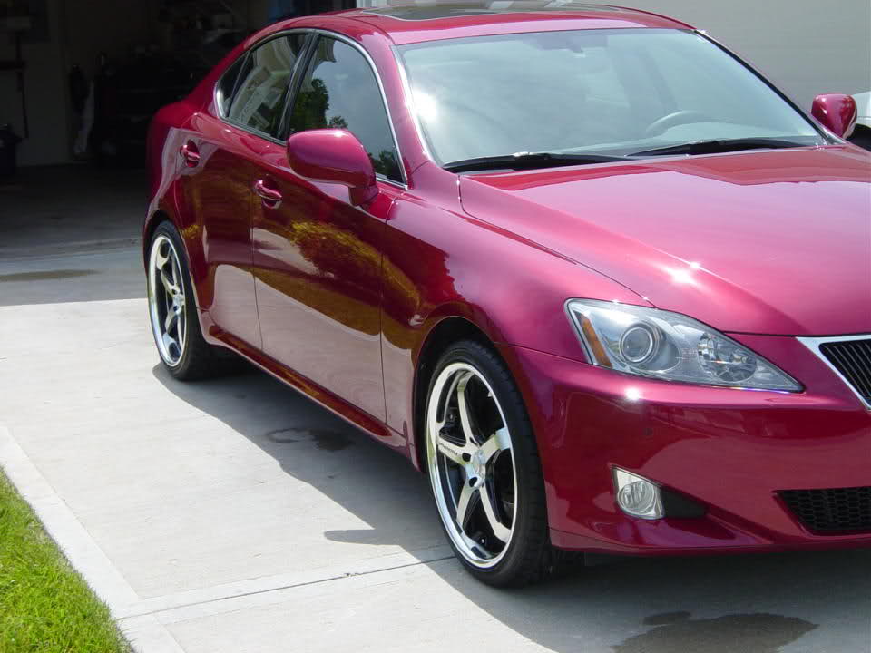 photo 4 Lexus IS 250 custom wheels Racing Hart RS721 19x8.5, ET +38, tire size 235/35 R19. 19x10.0 ET+43 275/30 R19
