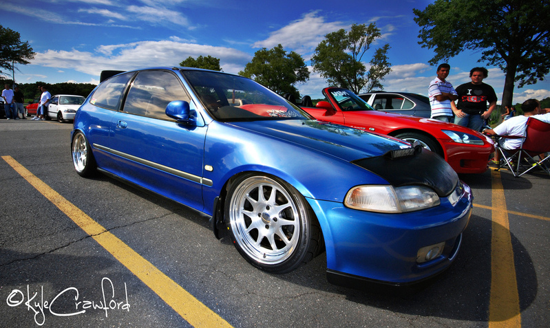photo 5 Honda Civic custom wheels JLine 10SL2 16x8.0, ET +20, tire size 205/40 R16. 16x8.0 ET+15 