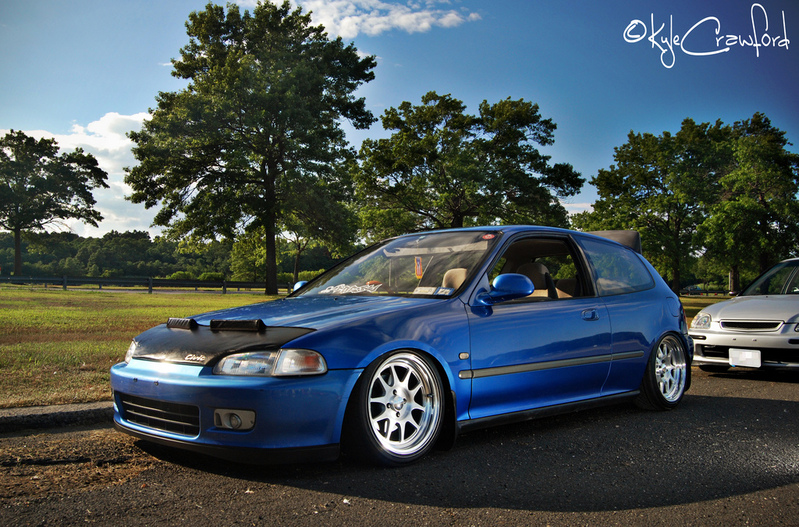 photo 6 Honda Civic custom wheels JLine 10SL2 16x8.0, ET +20, tire size 205/40 R16. 16x8.0 ET+15 