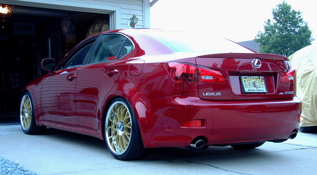 photo 2 Lexus IS 250 custom wheels   19x8.5, ET +30, tire size 235/35 R19. 19x9.5 ET+38 265/30 R19