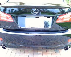 photo 3 Lexus IS 350 custom wheels Foose DF-5 20x8.5, ET +38, tire size 225/35 R20. 20x10.0 ET+43 275/30 R20