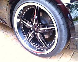 photo 1 Lexus IS 350 custom wheels Foose DF-5 20x8.5, ET +38, tire size 225/35 R20. 20x10.0 ET+43 275/30 R20