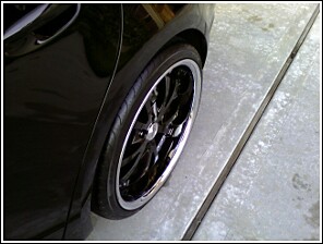 photo 2 Lexus IS 250 custom wheels 20x8.5, ET , tire size 225/30 R20. 20x9.5 ET 255/30 R20