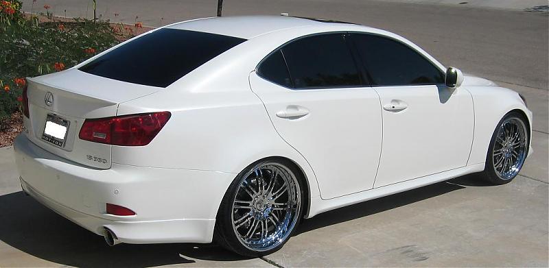 photo 2 Lexus IS 350 custom wheels Couture Latives 20x8.5, ET , tire size 245/30 R20. 20x10.0 ET 285/25 R20