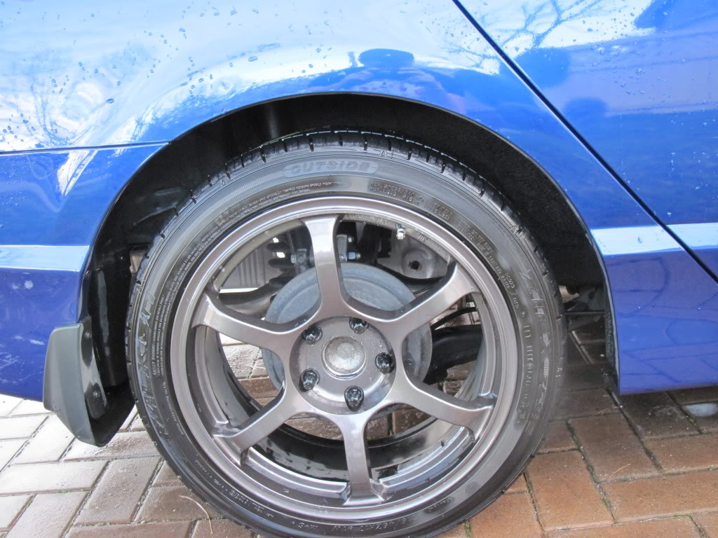 photo 1 Honda Civic custom wheels Rota Boost Gunmetal 17x7.5, ET , tire size 215/45 R17. x ET 