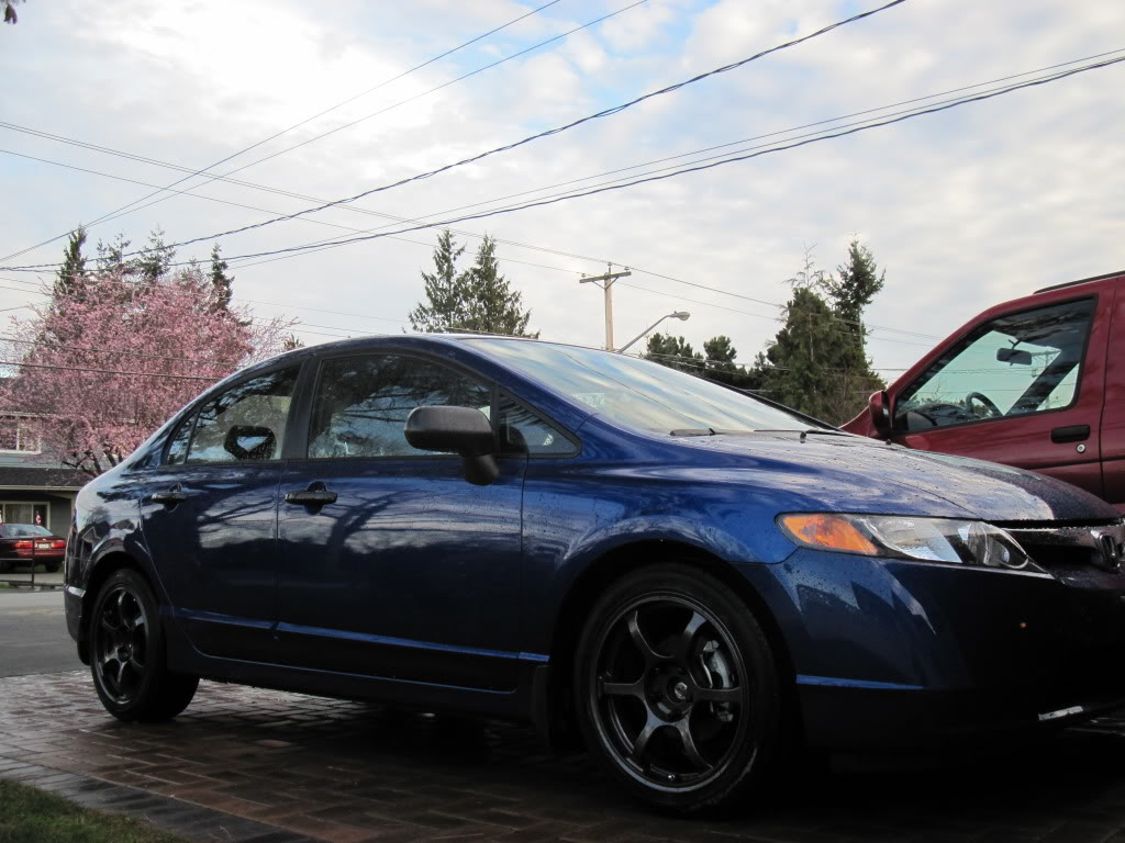 photo 2 Honda Civic custom wheels Rota Boost Gunmetal 17x7.5, ET , tire size 215/45 R17. x ET 
