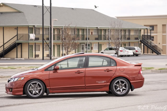 photo 1 Honda Civic custom wheels 5Zigen Pro Racer GN+ 17x7.5, ET +42, tire size 225/45 R17. x ET